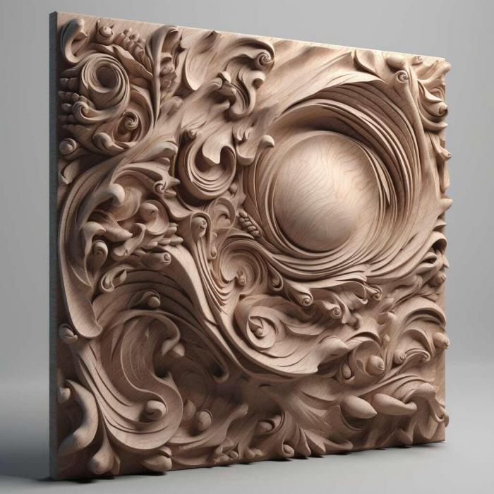 نموذج ثلاثي الأبعاد لآلة CNC 3D Art 